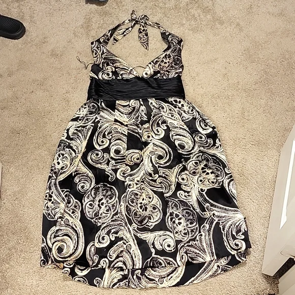 ladies black dress vest Mac Duggal - Black Long Sleeve Beaded Evening Gown main image 0
